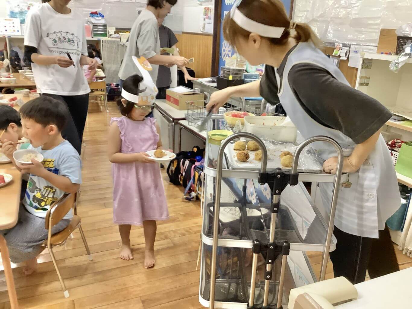 絵本給食
